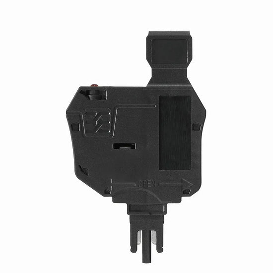 SIHA 3/G20/LD 10-36V Cartucho portafusible europeo c/LED 6.3A negro P/WTR 2.5/4