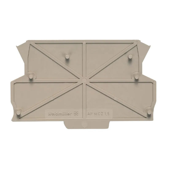 AP MCZ1.5 1674 Tapa final beige para clema MCZ