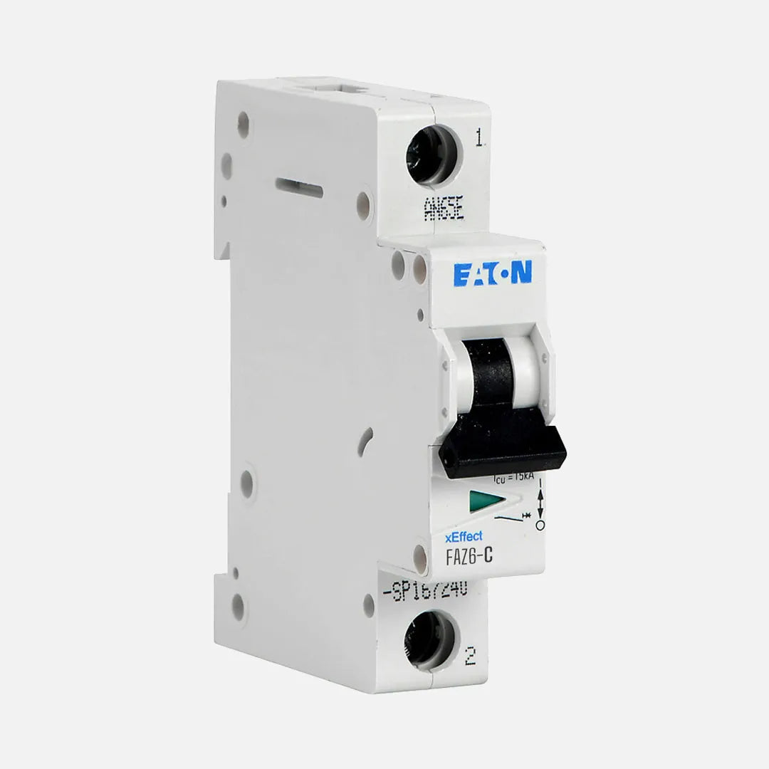 FAZ6-C63/1 Interruptor termomagnético miniatura MCB 1P 63A 10kA Curva C