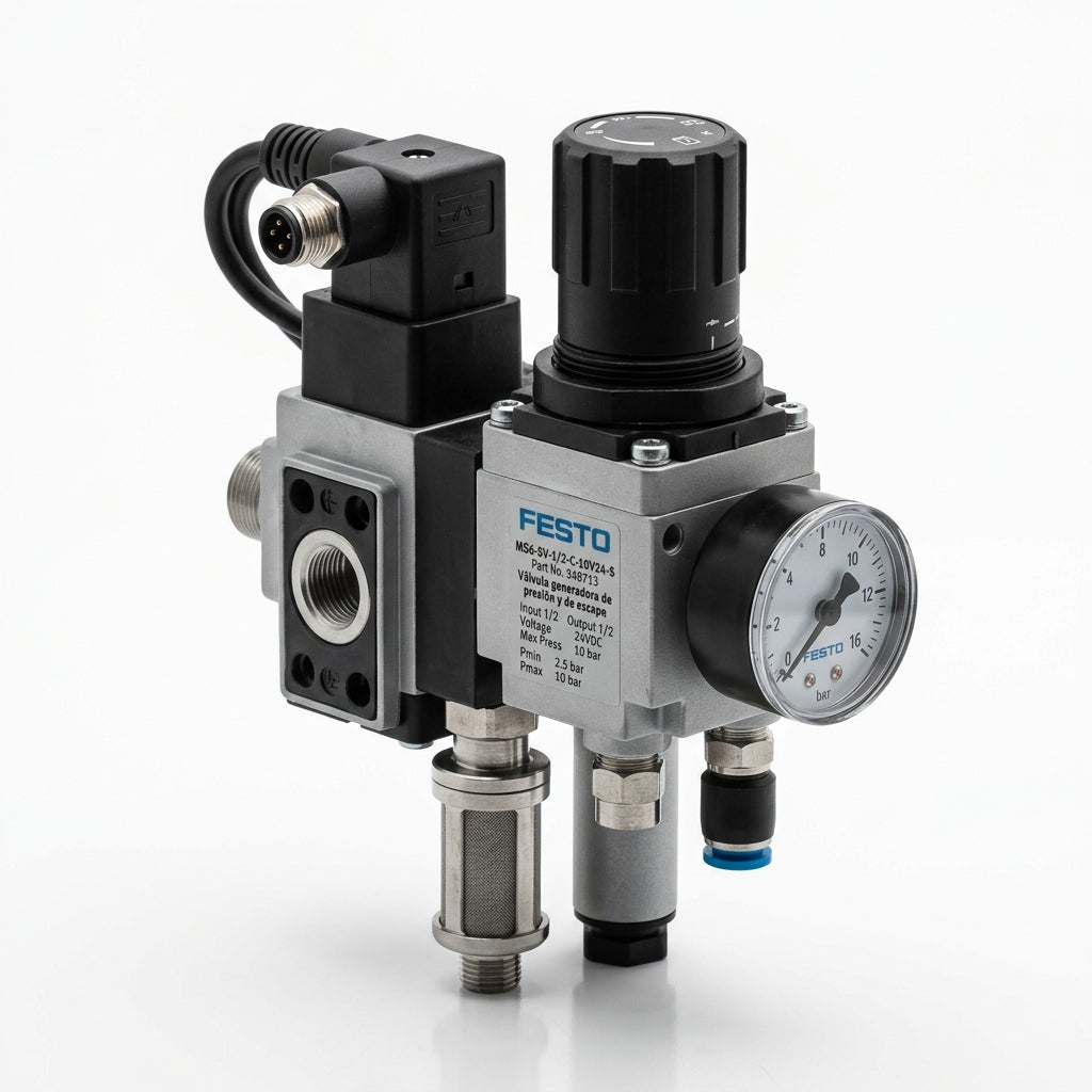 FESTO MS6-SV-1/2-C-10V24-S