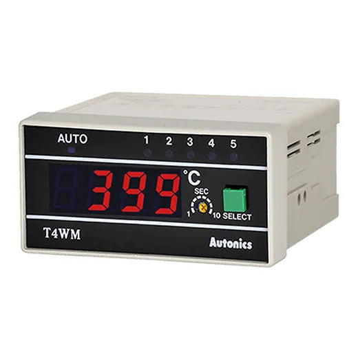 T4WM-N3NJ5C Indicador de temp 5-canal 96WX48H 0-500°C t- 100/240VCA Indicador