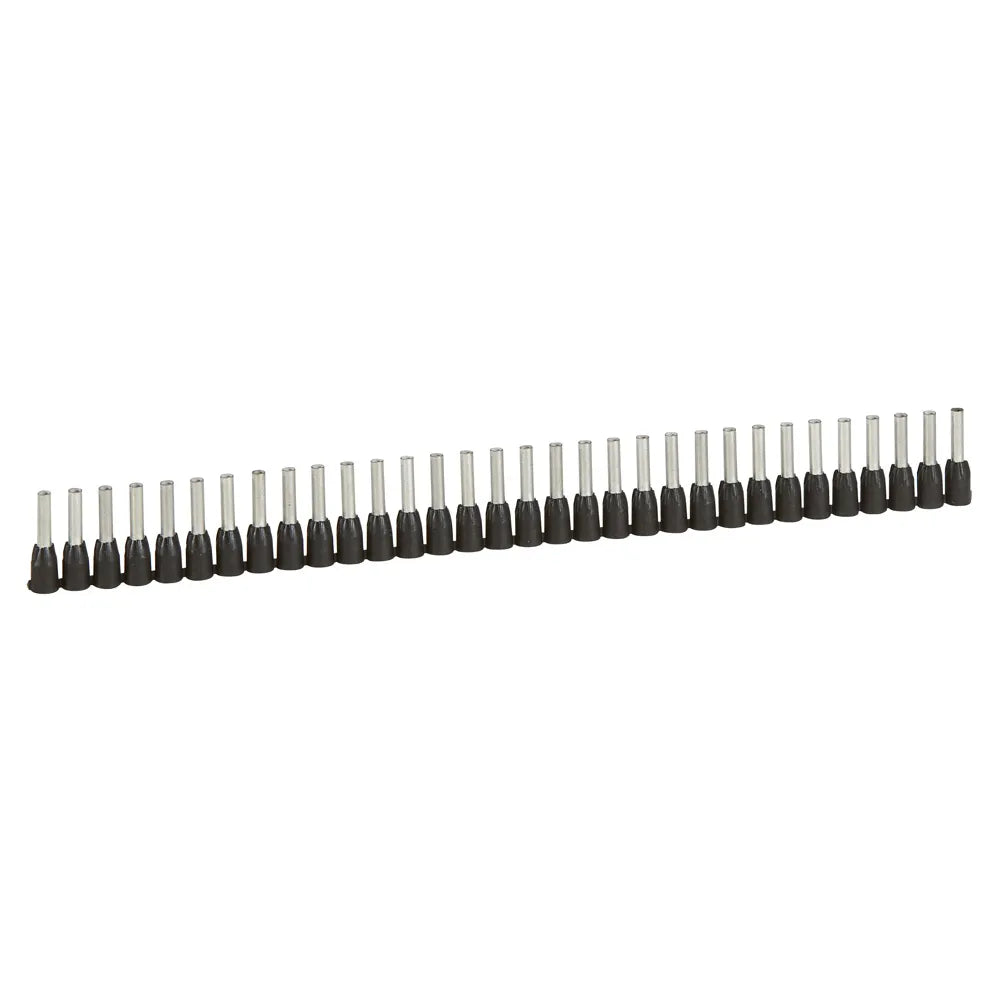 TERMINAL EN PUNTA 16AWG NEGRO 1.5mm2