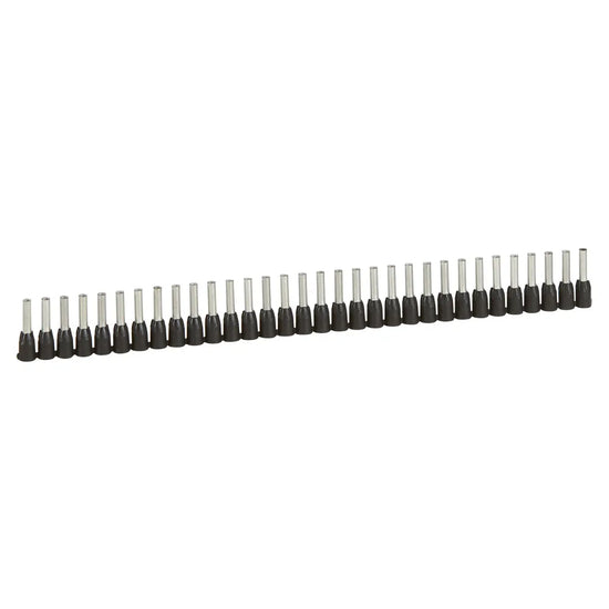 TERMINAL EN PUNTA 16AWG NEGRO 1.5mm2