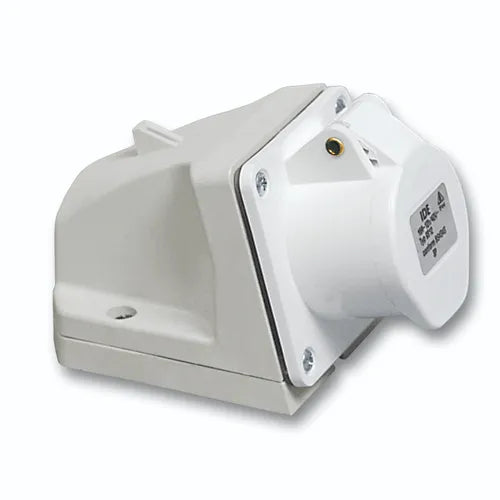 Base mural CD 16A 2P 24VCD 10h Blanco IP44