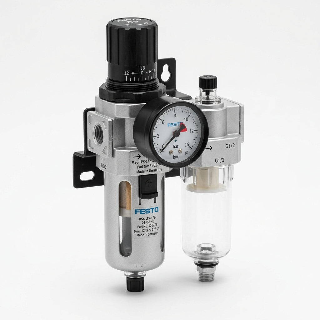 FESTO MS6-LFR-1/2-D8-E-R-M