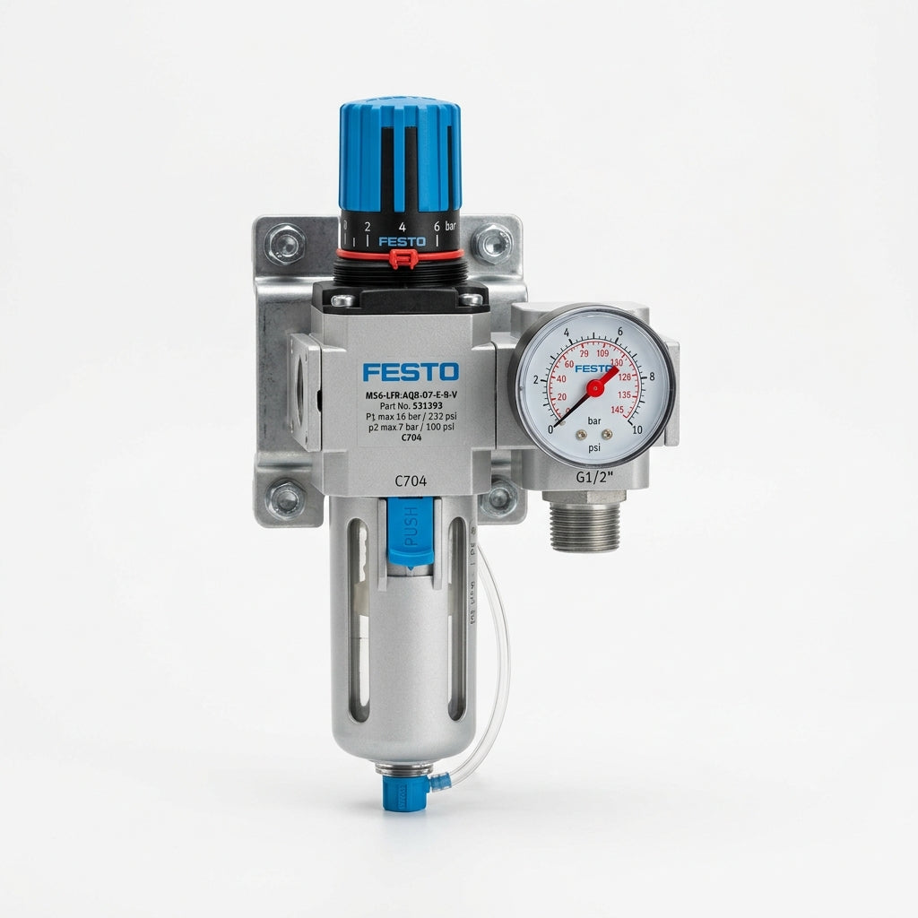 FESTO MS6-LFR-AQR-D7-E-R-V