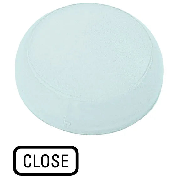 M22-XL-W-GB2 RMQ-Titan Lente para luz piloto Diseño-Plano color Blanco -CLOSE-