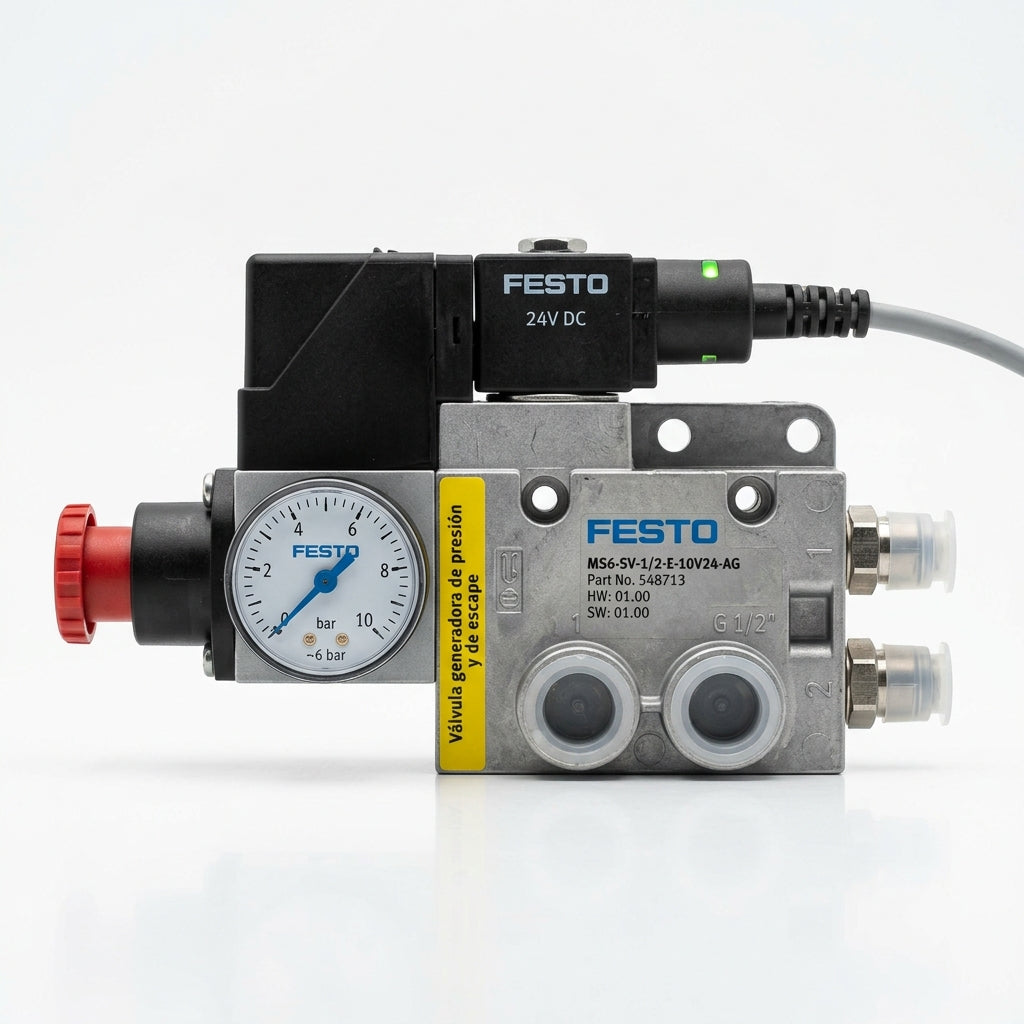 FESTO MS6-SV-1/2-E-10V24-AG