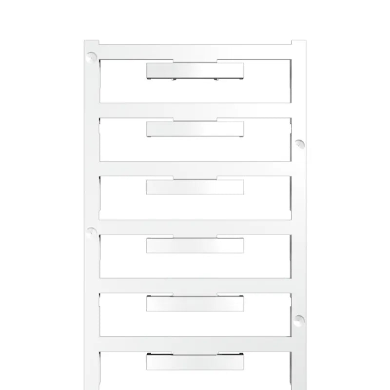 WAD 5 MC NE WS Etiqueta de conjunto sin rotulación 33.3Hx5Wmm Blanca Tab.48pzs
