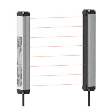 BW20-24P Sensor de área tipo barrera paso de 20mm 24Haces 460mm 12-24VCA PNP