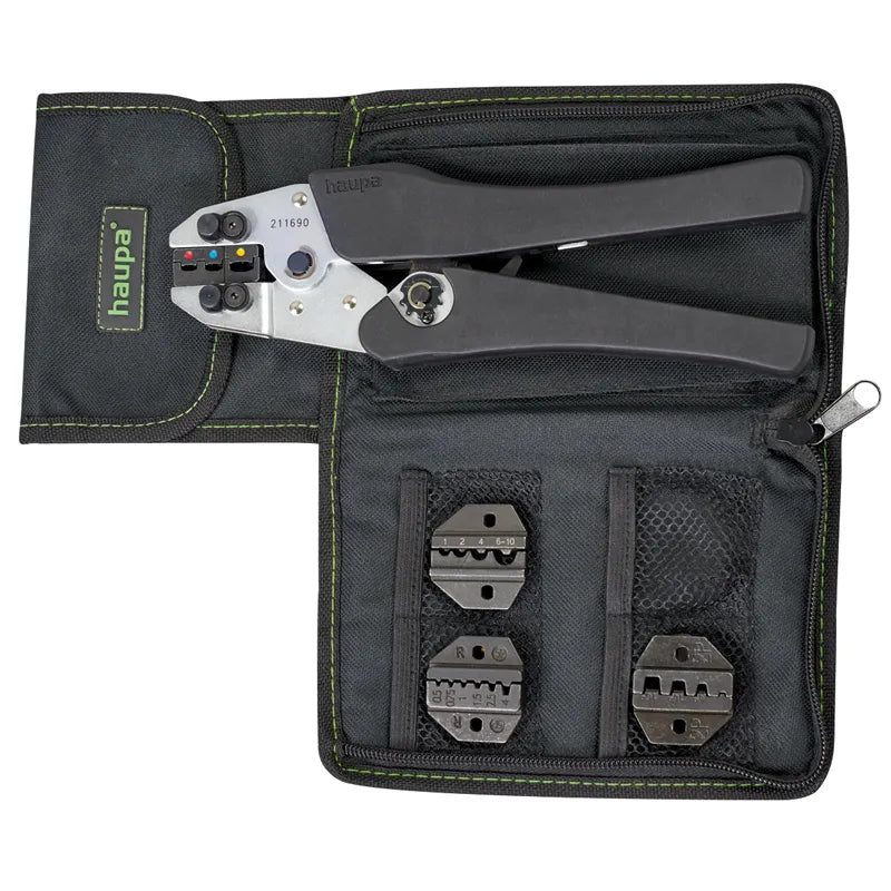 X-Crimp Kit de crimpado con mordazas intercambiables