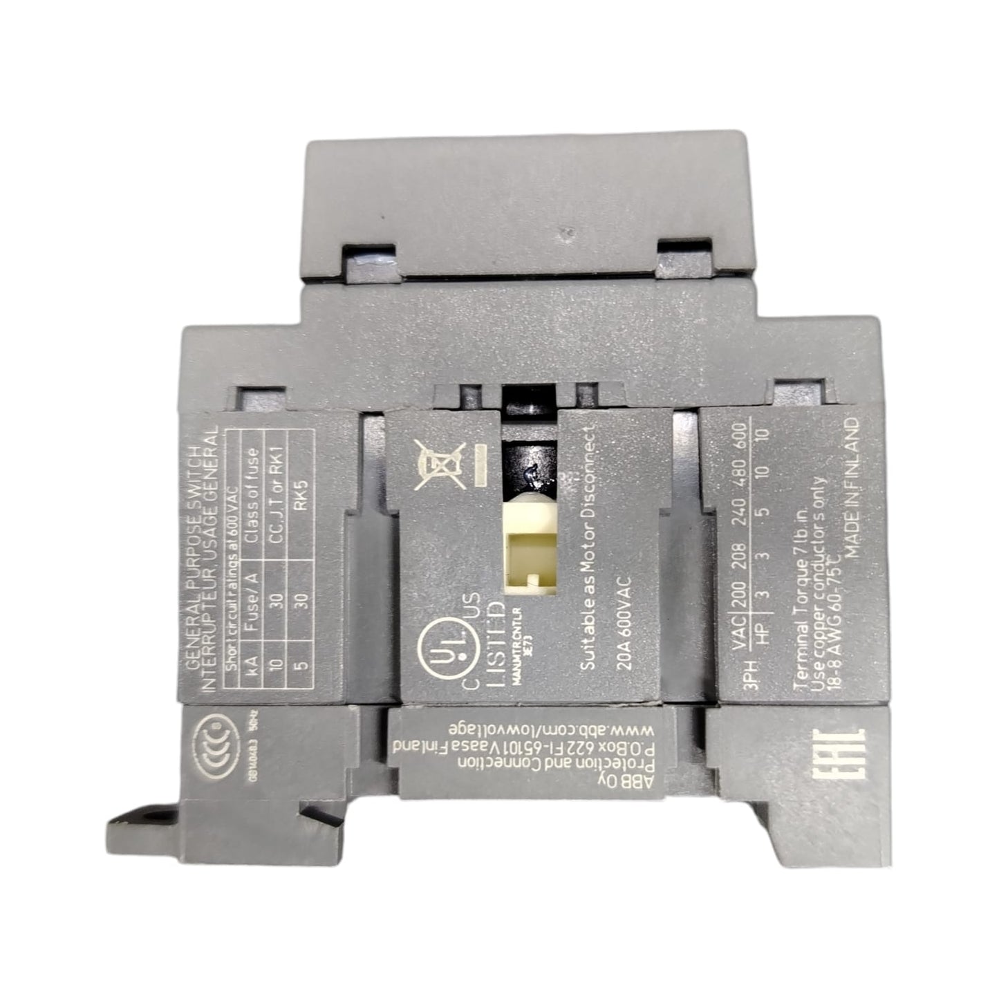 ABB OT16F6 Interruptor termomagnético