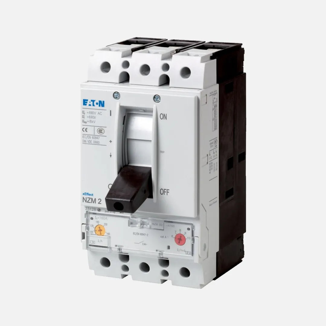 NZMH2-A100 ITM trifásico caja moldeada 100A 690V 150kA IP20 Tamaño 2