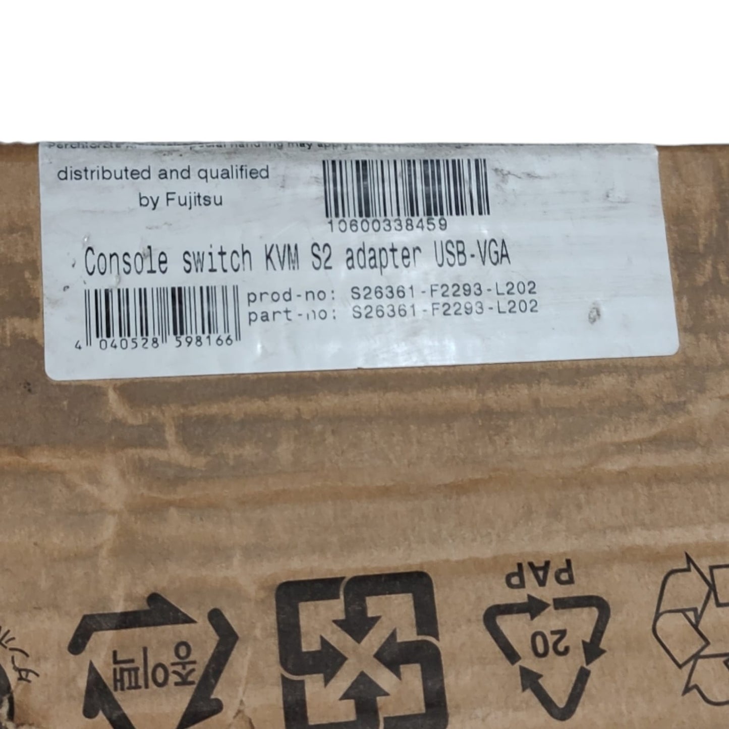 Fujitsu 520-327-510 consola switch