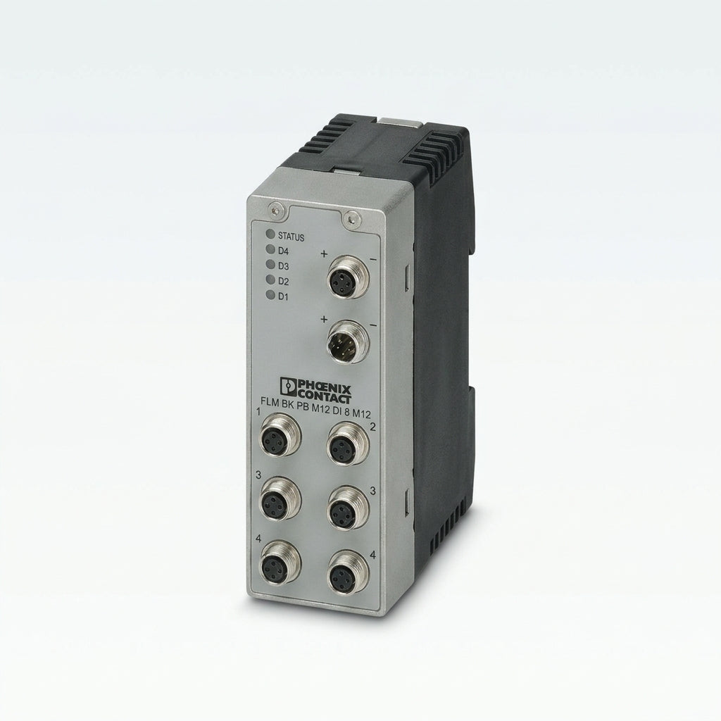 PHOENIX CONTACT FLM BK PB M12 DI 8 M12