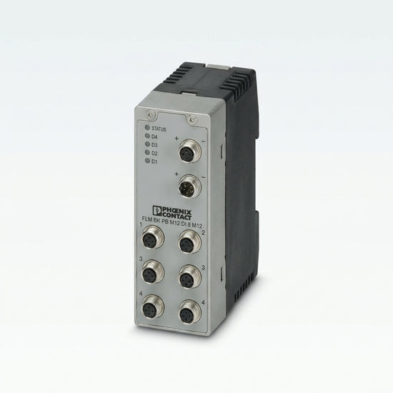 PHOENIX CONTACT FLM BK PB M12 DI 8 M12