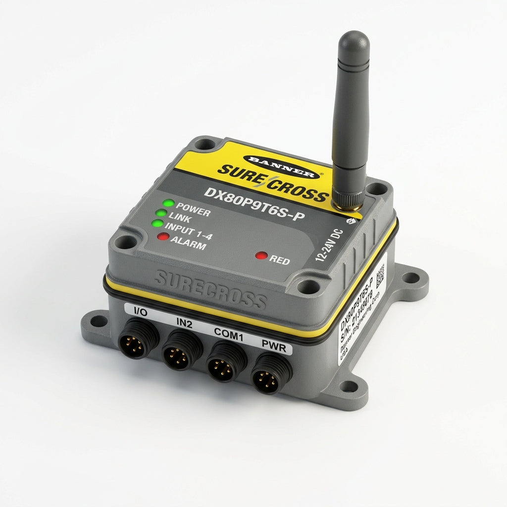 Banner Engineering Dx80p9t6s-p gateway inalámbrico industrial