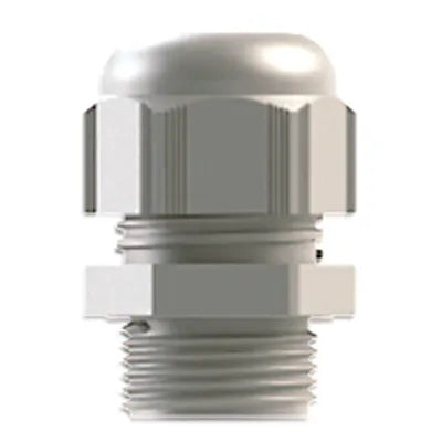 Conector glándula de plástico gris PG21 13-18mm IP68