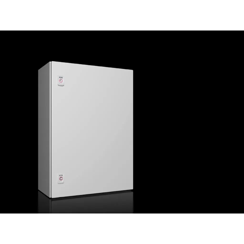 AX Gabinete mural de chapa de acero 1P 700Hx500Wx250Dmm RAL7035 IP66 NEMA 4