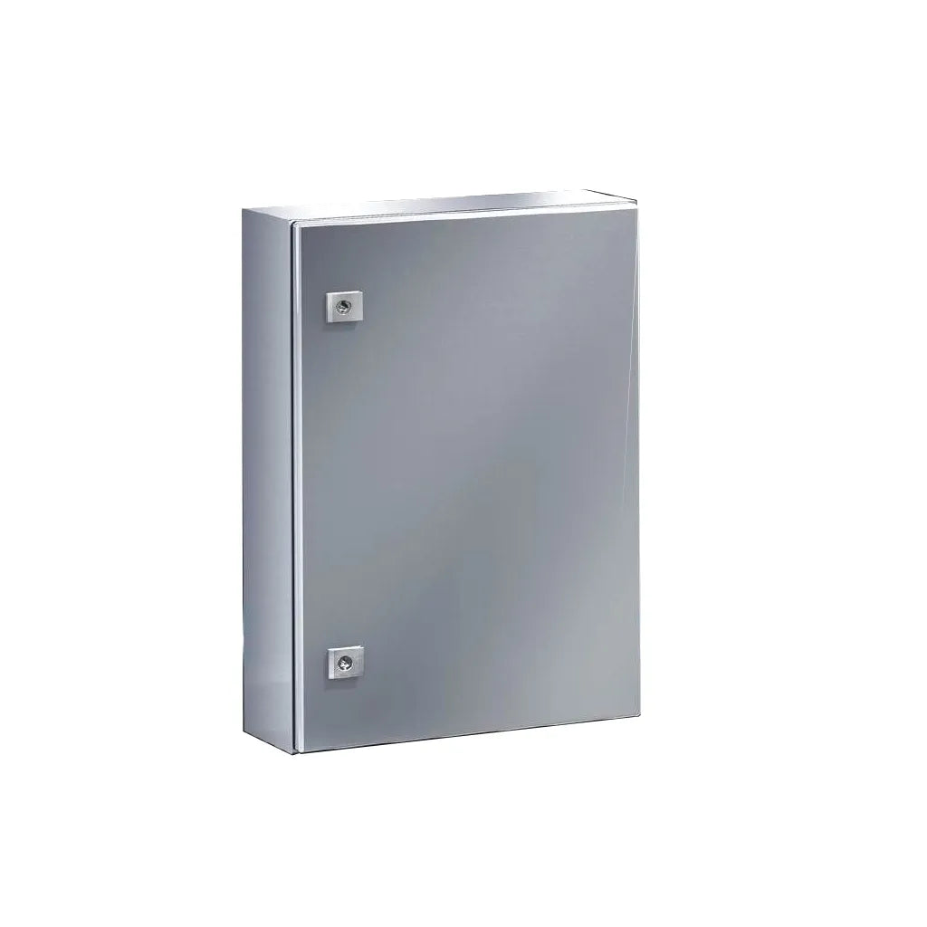 AE Gabinete mural de acero inoxidable AISI304 1P 600Hx380Wx210Dmm IP66 NEMA 4X