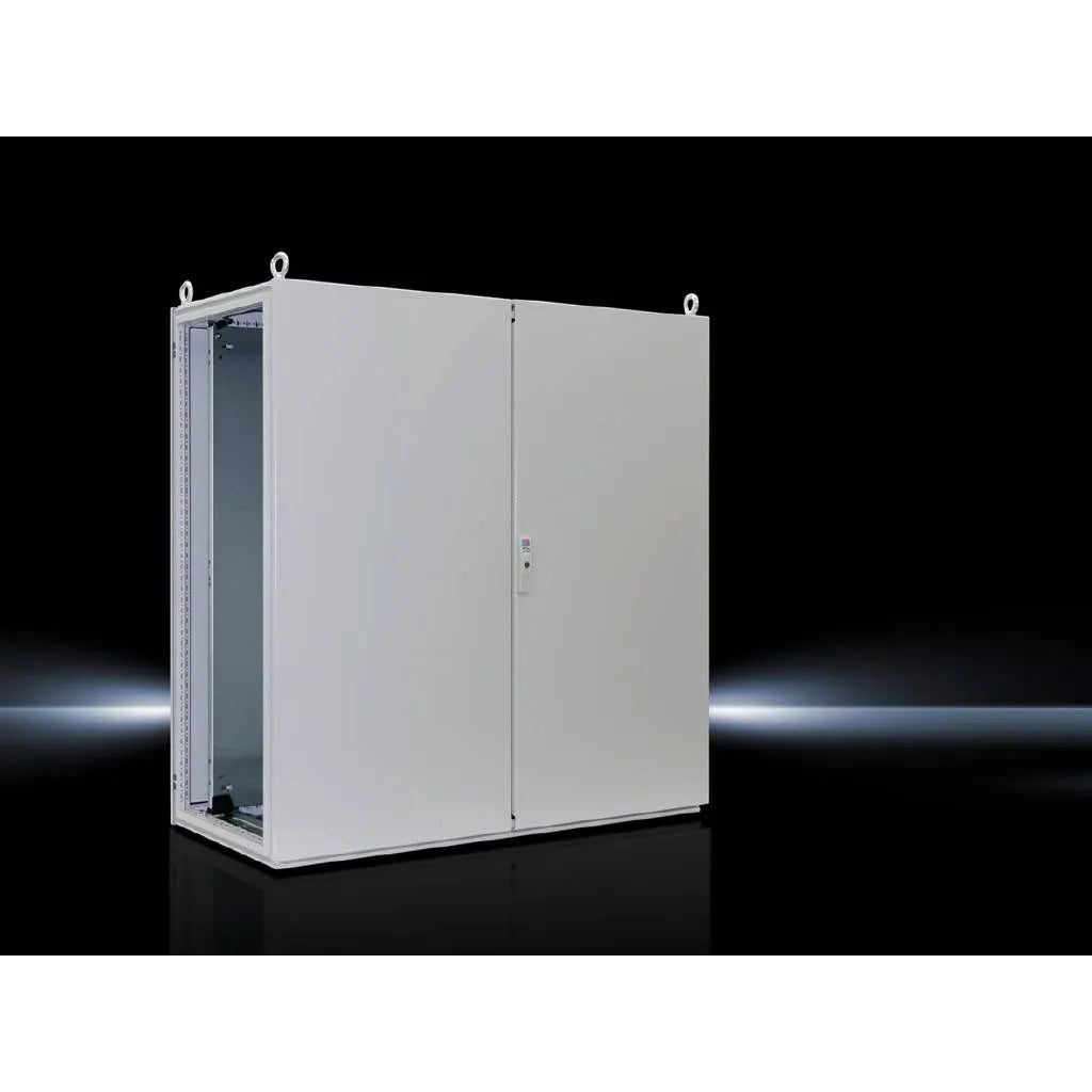 TS8 Armario de chapa de acero 1200Hx1200Wx500Dmm 2 Puertas IP55 NEMA 12 RAL7035