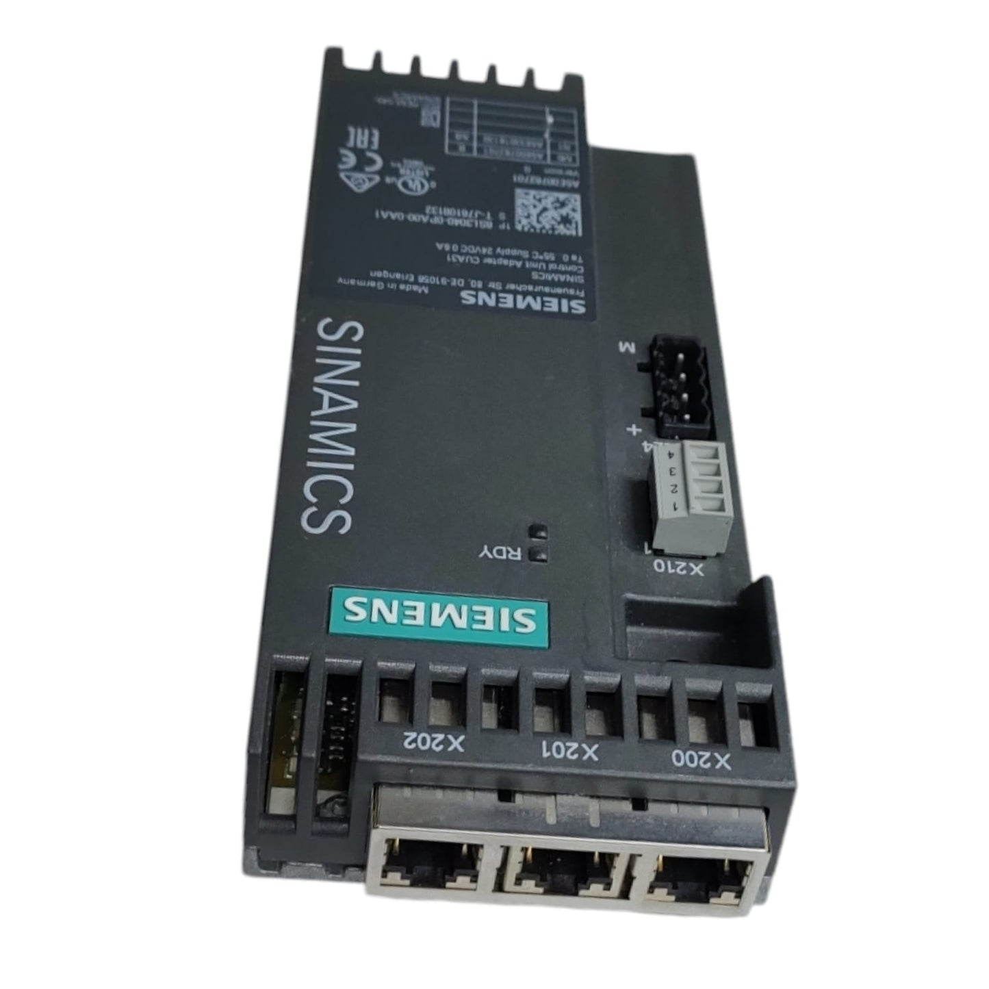 Siemens 6SL3040-0PA00-0AA1 adaptador unidad de control