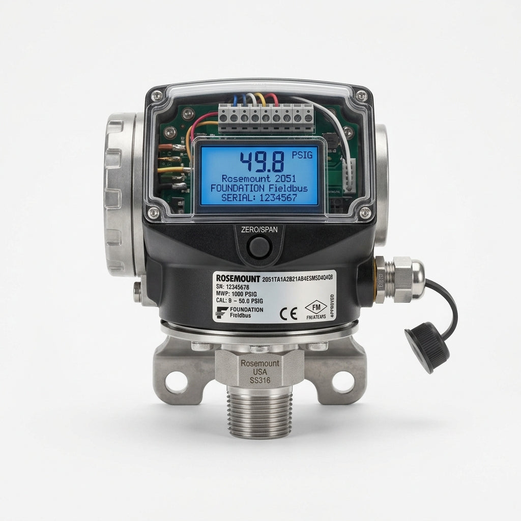 Rosemount 2051ta1a2b21ab4e5m5d4q4q8 transmisor de presión