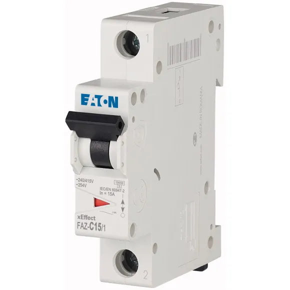 FAZ-C15/1 xEfect Interruptor termomagnético (ITM) 1P 15A 10kA Curva C