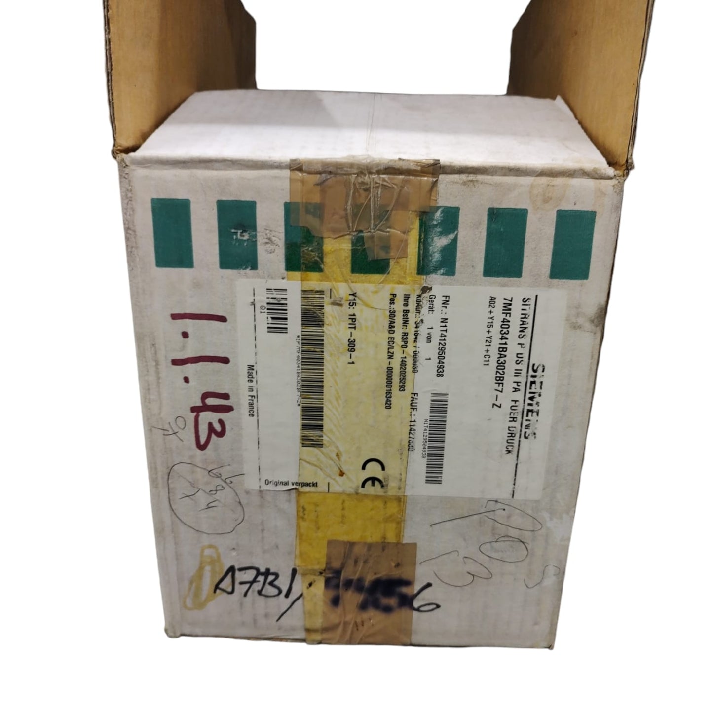 Siemens 7mf4034-1ba30-2bf7-z sitrans P