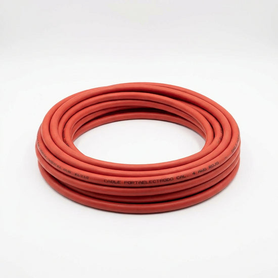 CABLE PORTAELECTRODO CAL. 4 AWG ROJO