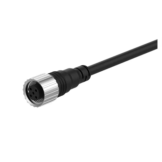 CID5-5 Cable con conector hembra recto DC M12 5P 5 hilos 5mt IP68
