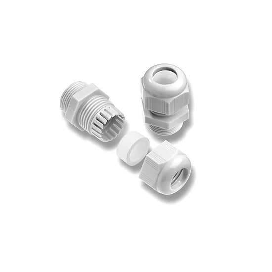 VG M16-K67 5-10 Conector glandula de plástico M16 5-10mm Blanco IP68