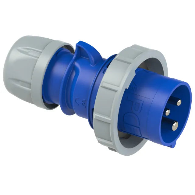 2601 Clavija aerea 2P+T 6H 16A 230V IP67 Azul