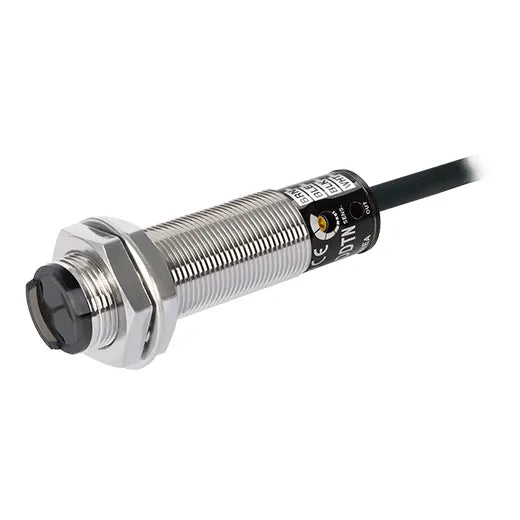 BR200-DDTN Sensor fotoeléctrico latón M18 reflectivo HE 200mm 24VCD NPN