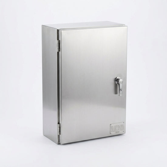 Gabinete mural de acero inoxidable AISI304 1P 600Hx400Wx210Dmm IP66 NEMA 4X