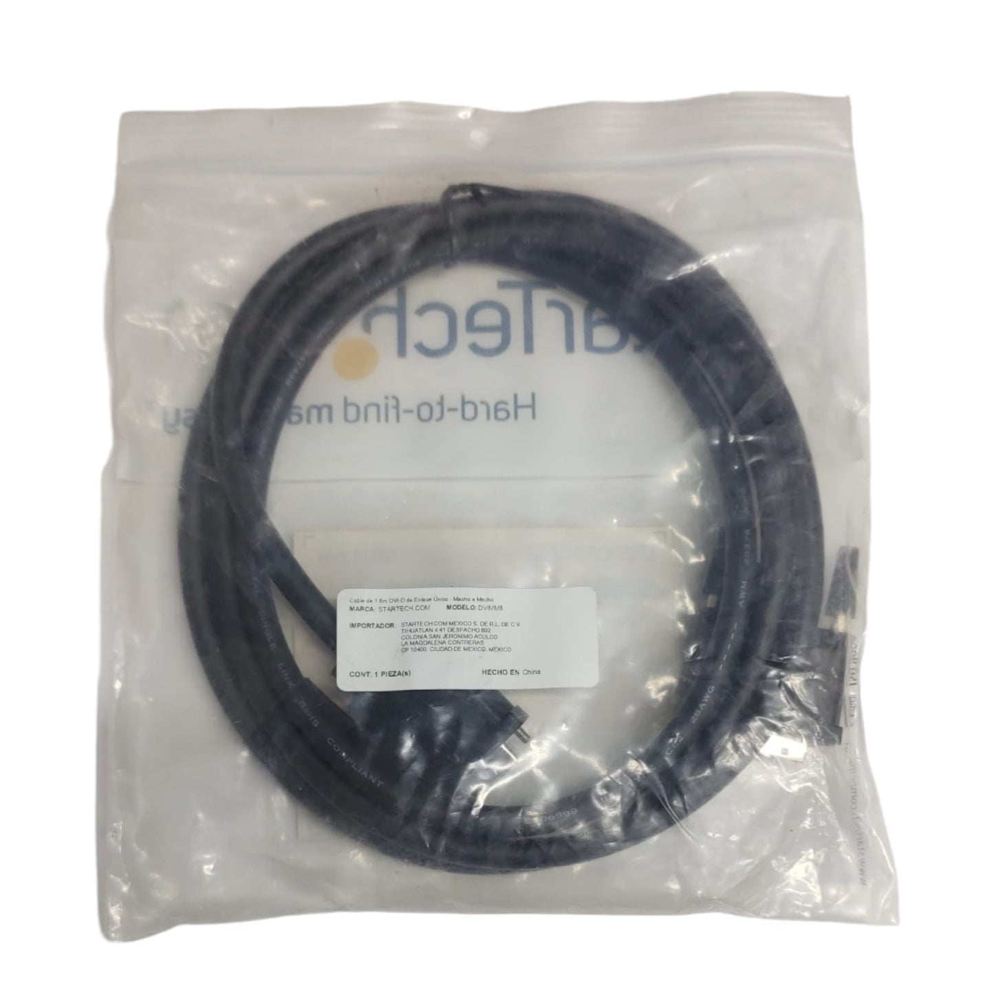 Startech 6FT/1.8 cable panel monitor.
