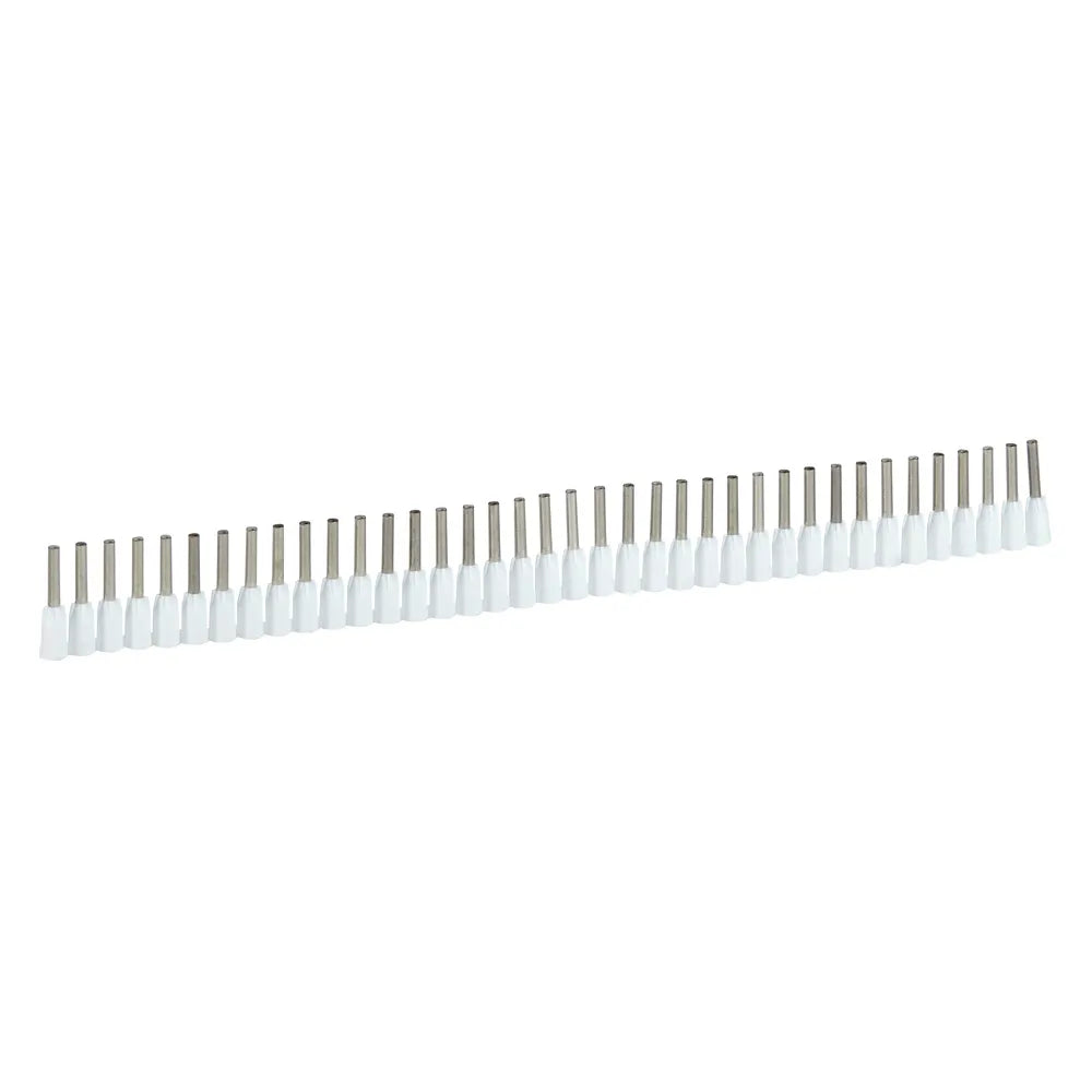 TERMINAL EN PUNTA 22AWG BLANCO 1mm2