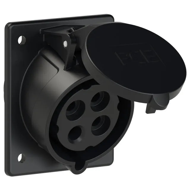 5305 Base empotrar 3P+T 7H 32A 500V IP44 Negro