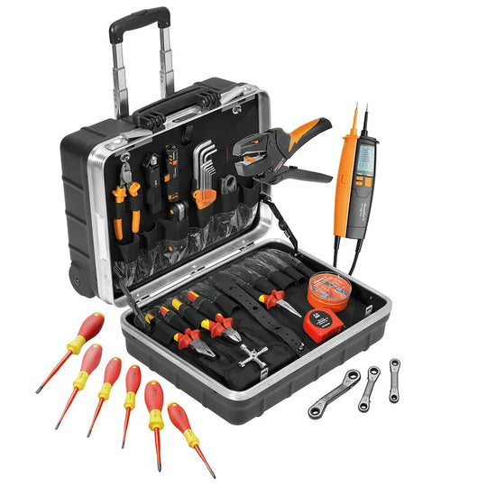 TOP CASE INSTA Maleta plastica con ruedas y herramienientas