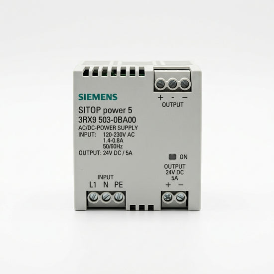 Siemens 3rx9 503-0ba00 FUENTE DE ALIMENTACIÓN CON DETALLE