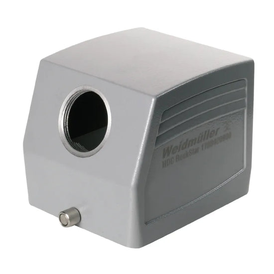 HDC 32B TSLU 1M32G Capota con salida lateral 32P 1Gancho Grupo 10 1xM32 IP65