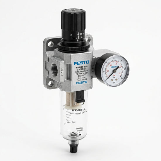 FESTO MS6-LFR-1/2-D7-ERM-AS