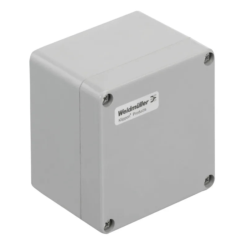 KLIPPON Caja de bornes de poliester 120Hx122Wx90Dmm IP66 RAL 7035 1 pieza