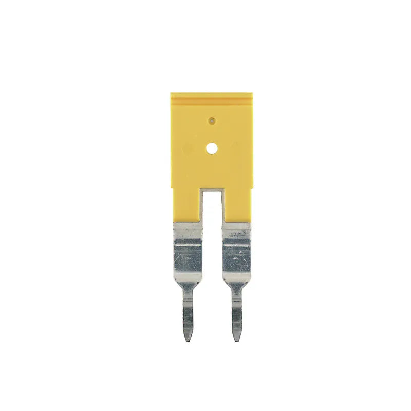 ZQV 4/2 GE Puente enchufable amarillo de 2 polos para WDU/ZDU/ZDK… de 4 mm²