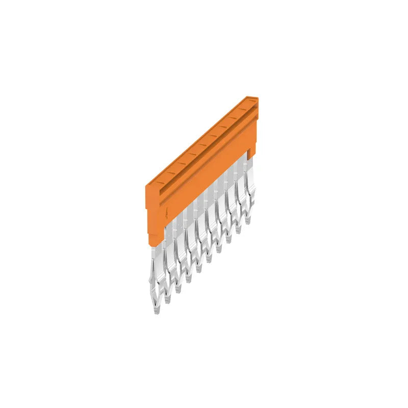 ZQV 4N/10 Puente enchufable naranja de 10 polos para la Serie-A de 4 mm²
