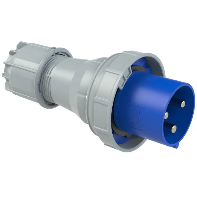 2654 Clavija aerea 2P+T 6H 125A 230V IP67 Azul