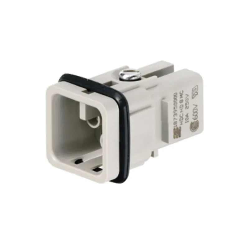 HDC HD 8 MC Inserto macho para señales C/Crimpada 8P 10A 42V Grupo 1
