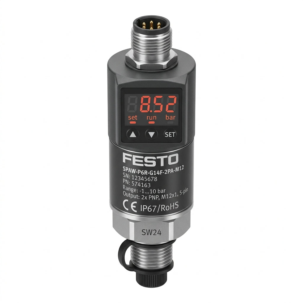 FESTO SPAW-P6R-G14F-2PA-M12