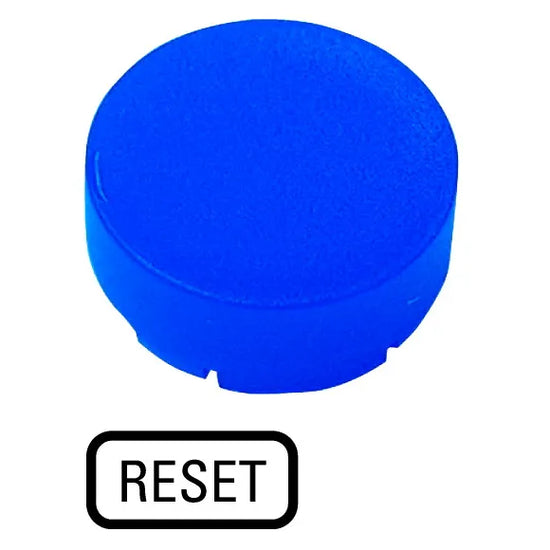 M22-XDLH-B-GB14 RMQ-Titan Lente para Botón Diseño-Saliente color Azul -RESET-