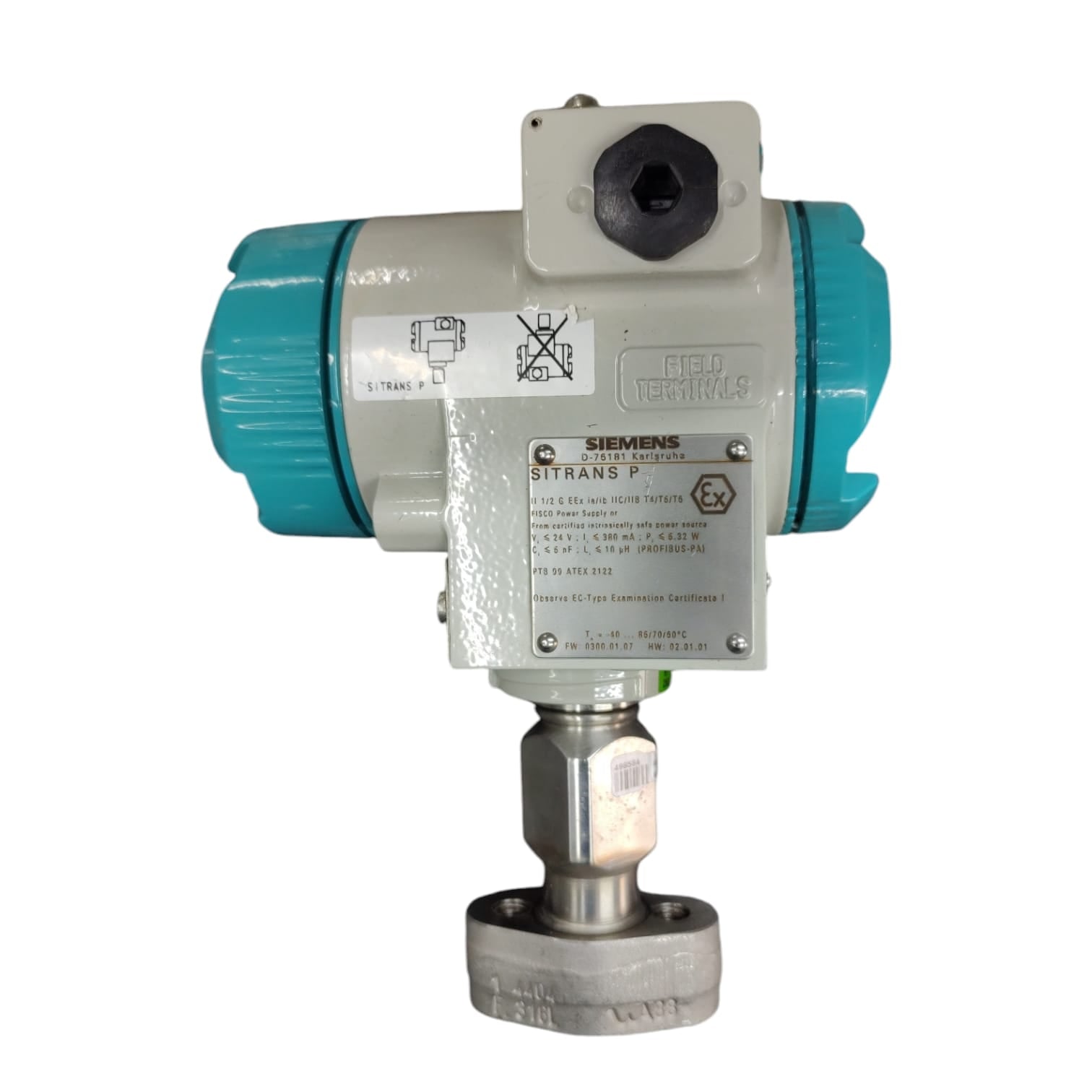 Siemens sitrans P 7mf4034-1ba30-2bf7-z transmisor de presión.